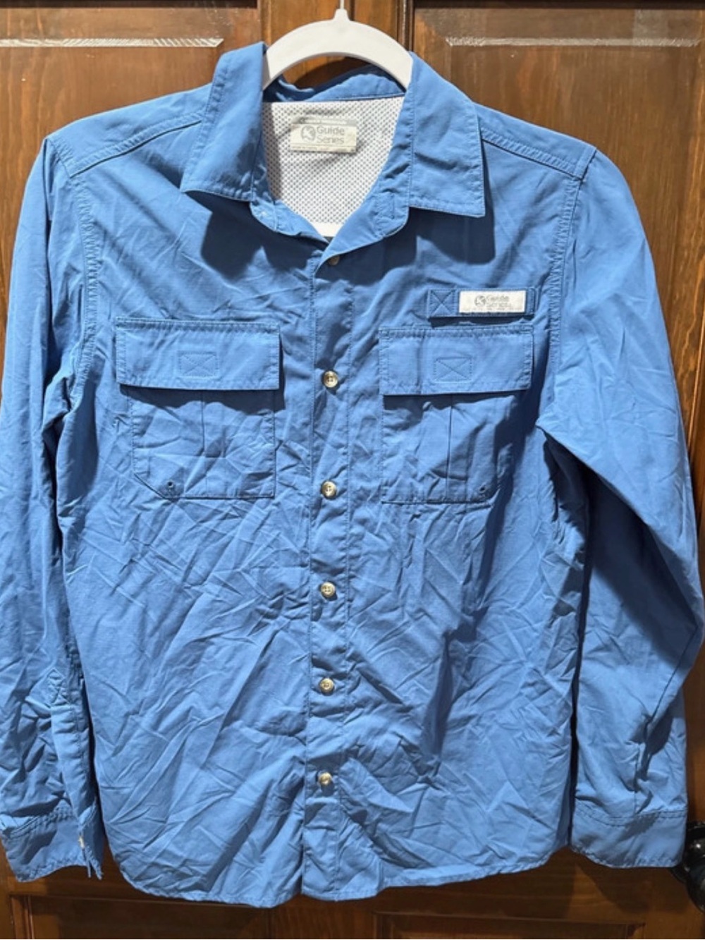 Gander Mountain Light Blue Kids' Button-Down Shirt